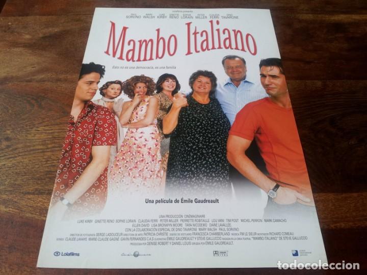 Cine: mambo italiano - paul sorvino, mary walsh, luke kirby - guia original u.i.p a&ntilde;o 2003