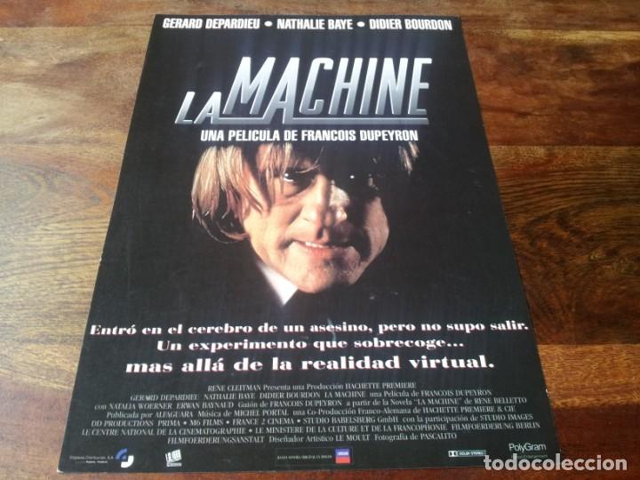Cinema: la machine - G&eacute;rard Depardieu, Nathalie Baye - guia original sogepaq a&ntilde;o 1994