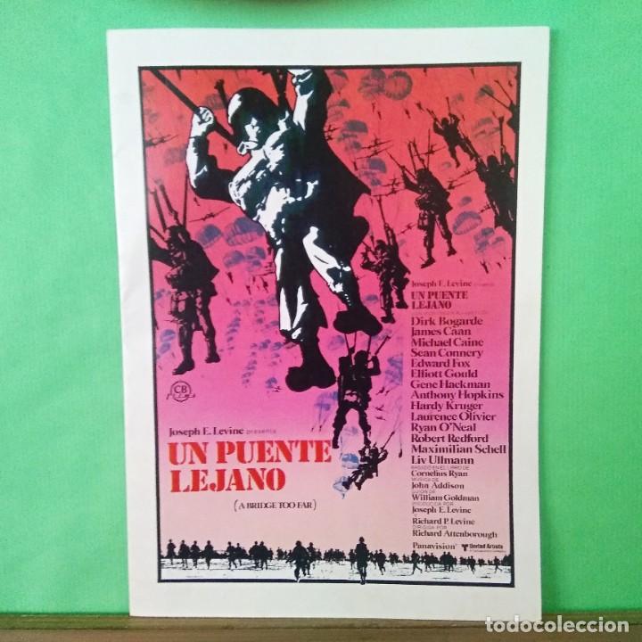 Cine: GUIA DE CINE - UN PUENTE LEJANO - DICK BOGARDE - 12 PAGINAS - EXCELENTE - L9