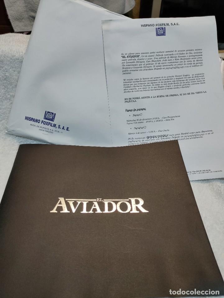 Cine: EL AVIADOR/ PRESENTACI&Oacute;N MEDIOS+CD
