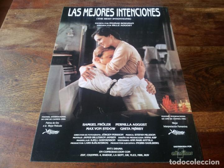 Cin&eacute;ma: Las mejores intenciones - Samuel Froler,Pernilla August,Max von Sydow - guia original alta a&ntilde;o 1992