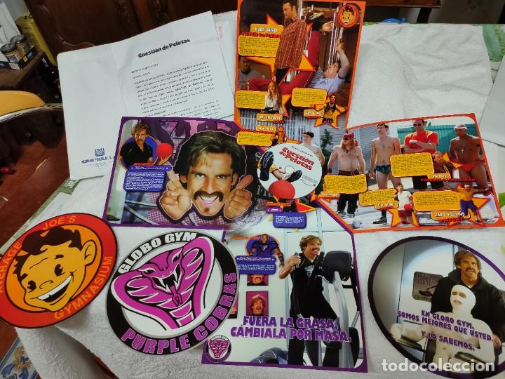 Cine: CUESTI&Oacute;N DE PELOTAS /PRESENTACI&Oacute;N/ DESCARTABLE /ENORMES PEGATINAS CD