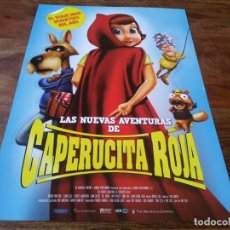 Cine: LAS NUEVAS AVENTURAS DE CAPERUCITA ROJA - ANIMACION - GUIA ORIGINAL VERCINE AÑO 2011. Lote 220421241