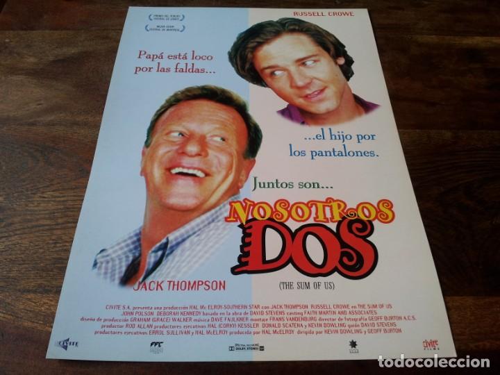 Cin&eacute;ma: Nosotros dos - Jack Thompson, Russell Crowe, John Polson - guia original civite a&ntilde;o 1994