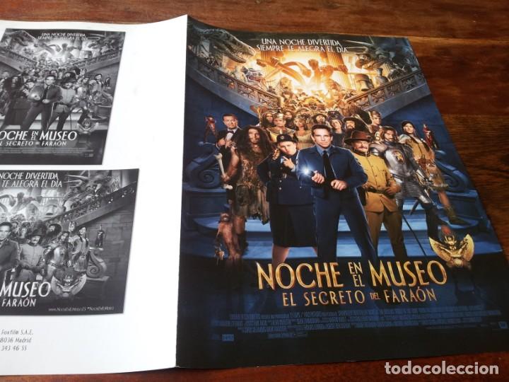 Cinema: Noche en el museo El secreto del fara&oacute;n - Ben Stiller, Robin Williams - guia original fox a&ntilde;o 2014