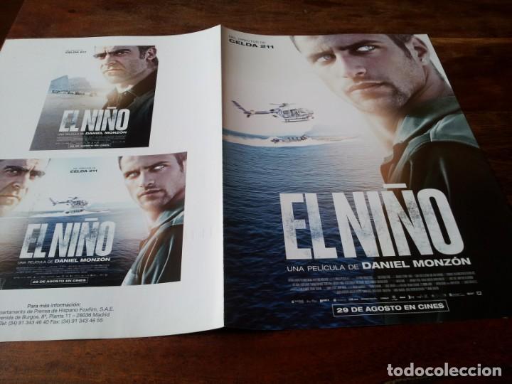 Cine: El Ni&ntilde;o - Jes&uacute;s Castro, Luis Tosar, Eduard Fern&aacute;ndez, daniel monzon - guia original fox a&ntilde;o 2014