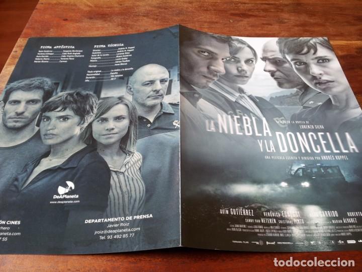 Cine: La niebla y la doncella - Quim Guti&eacute;rrez, Ver&oacute;nica Echegui - guia original deaplaneta a&ntilde;o 2017