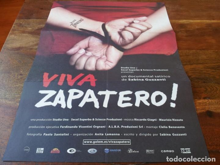 Kino: Viva Zapatero! - Sabina Guzzanti - documental - guia original golem a&ntilde;o 2005