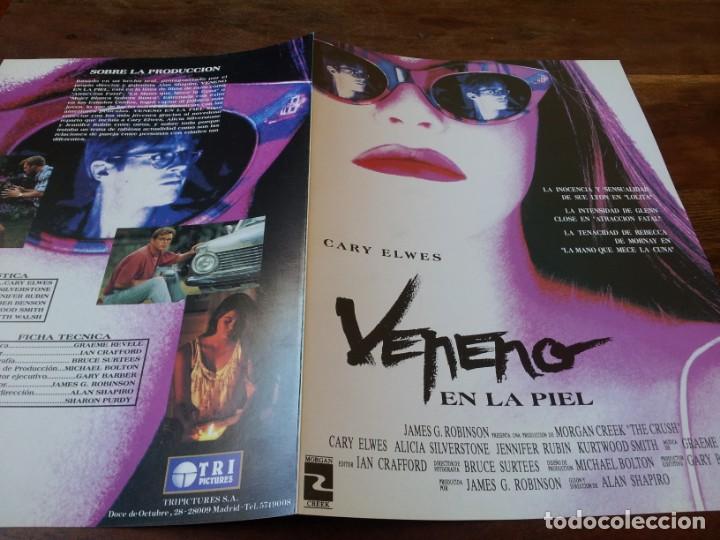 Cin&eacute;ma: Veneno en la piel - Alicia Silverstone,Cary Elwes,Jennifer Rubin guia original tripictures a&ntilde;o 1993
