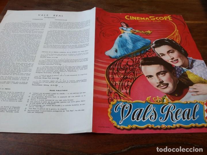 Cin&eacute;ma: vals real - marianne koch, michael cramer - guia original carlton a&ntilde;o 1955