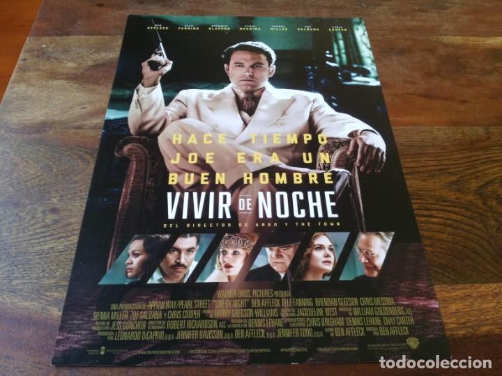 Cinema: Vivir de noche - Ben Affleck, Brendan Gleeson, Zoe Saldana - guia original warner a&ntilde;o 2016