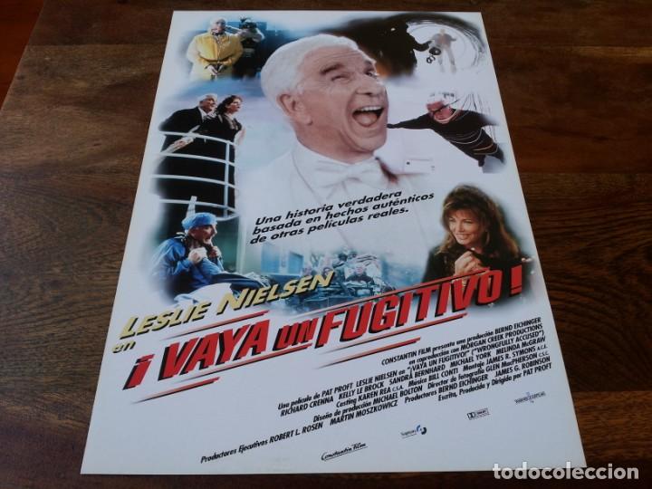 Cine: Vaya un fugitivo! - Leslie Nielsen, Richard Crenna, Kelly LeBrock - guia original warner a&ntilde;o 1998