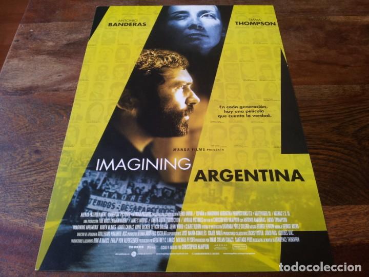 Cinema: Imagining Argentina - Antonio Banderas, Emma Thompson, Rub&eacute;n Blades - guia original manga a&ntilde;o 2003