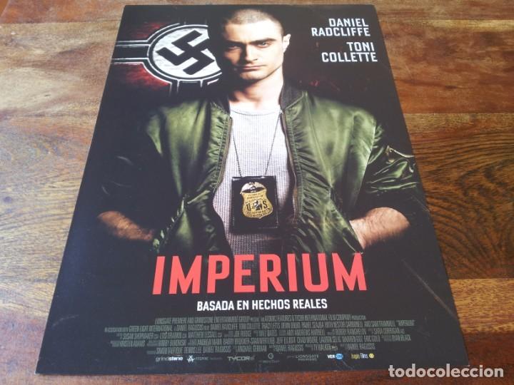 Cine: Imperium - Daniel Radcliffe, Toni Collette, Burn Gorman - guia original vercine a&ntilde;o 2016