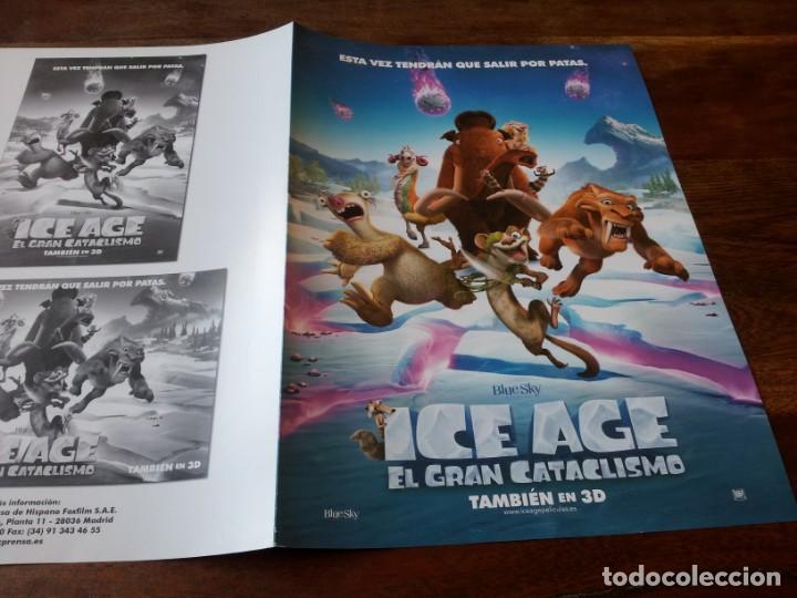 Cinema: Ice Age El gran cataclismo - animaci&oacute;n - guia original fox a&ntilde;o 2016