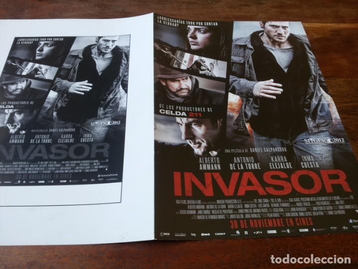 Cin&eacute;ma: Invasor - Alberto Ammann, Antonio de la Torre, Karra Elejalde - guia original buenavista a&ntilde;o 2012