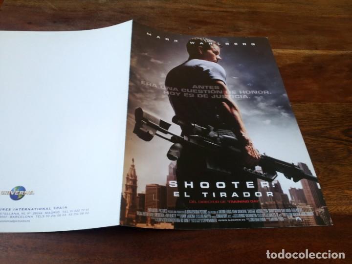 Kino: Shooter El tirador - Mark Wahlberg, Michael Pe&ntilde;a, Danny Glover - guia original universal a&ntilde;o 2007