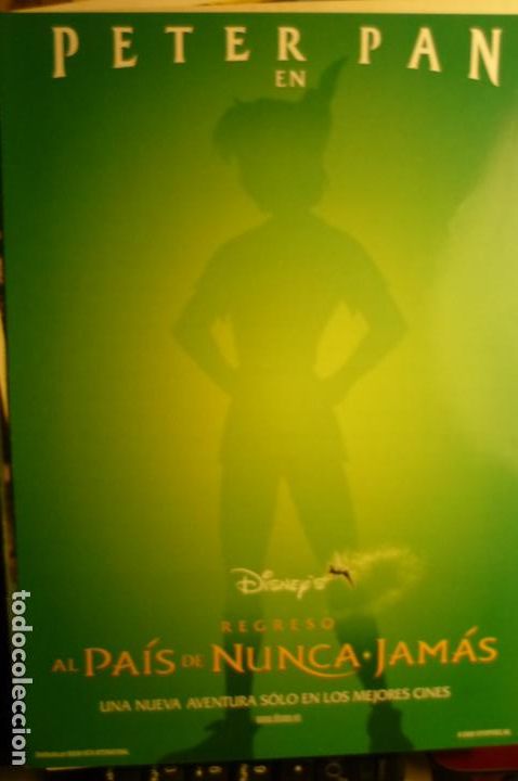 Cine: guia doble peter pan.-disney