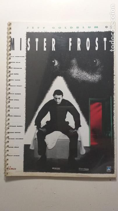 Cinema: GUIA CON FOLLETO. MISTER FROST. JEFF GOLDBLUM. FILMAX. 26 P&Aacute;GINAS