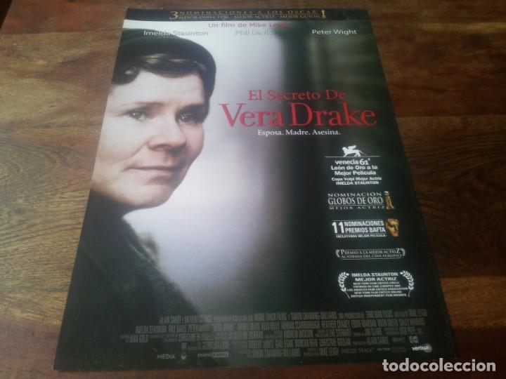 Kino: El secreto de Vera Drake - Imelda Staunton, Philip Davis, Mike Leigh - guia original vertigo 2004