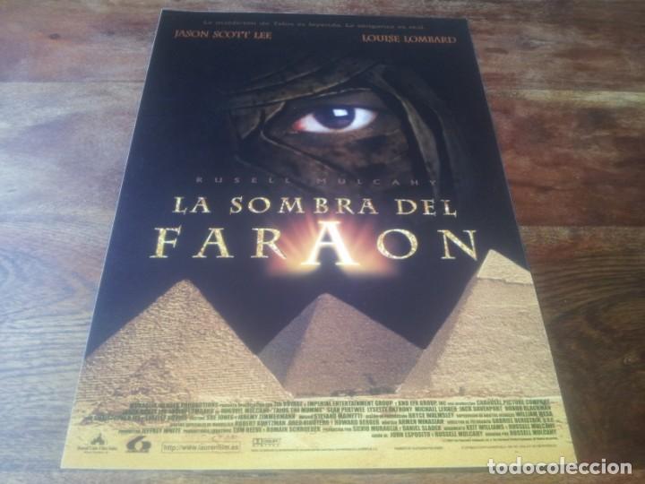 Cine: La sombra del fara&oacute;n - Jason Scott Lee, Louise Lombard, russell mulcahy - guia original lauren 1999