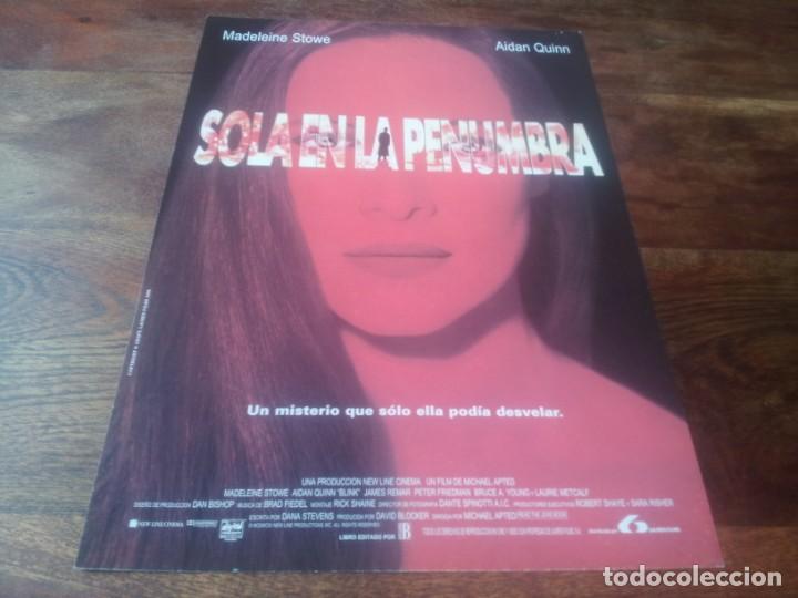 Kino: Sola en la penumbra - Madeleine Stowe, Aidan Quinn, Laurie Metcalf - guia original lauren 1994