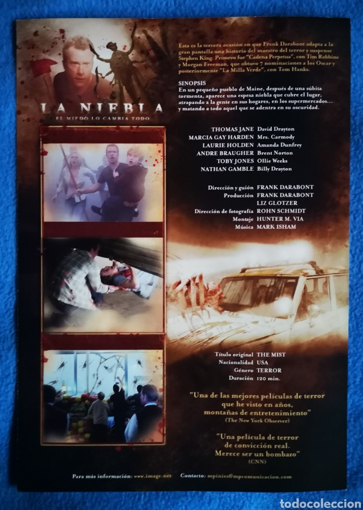 Cine: LA NIEBLA - Foto 2