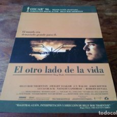 Cine: EL OTRO LADO DE LA VIDA - BILLY BOB THORNTON, DWIGHT YOAKAM, J.T. WALSH - GUIA ORIGINAL LAUREN 1996. Lote 221961697