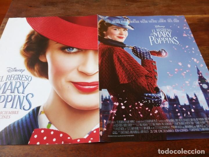 Cine: El regreso de Mary Poppins - Emily Blunt,Lin-Manuel Miranda,Meryl Streep - guia original disney 2018