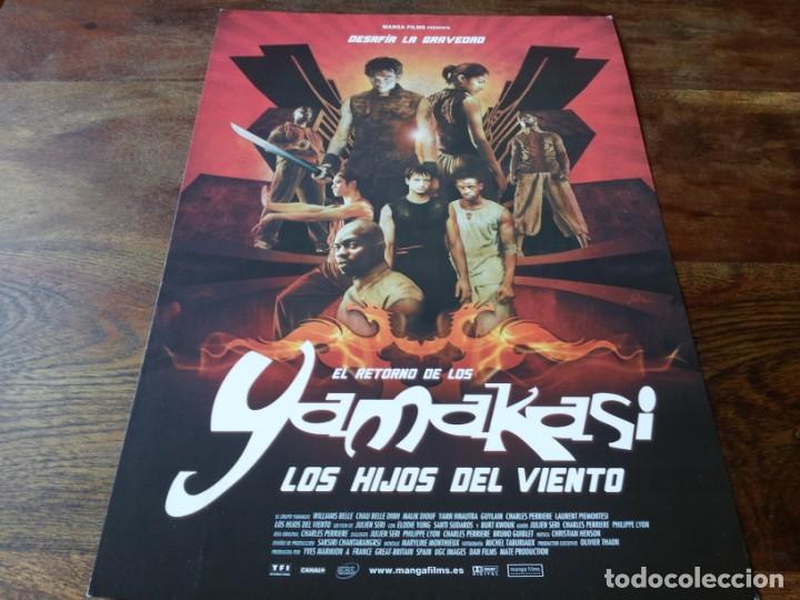Cine: El retorno de los Yamakasi, los hijos del viento - charles perriere - guia original manga 2004