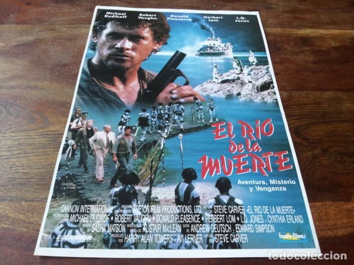 Kino: El r&iacute;o de la muerte - michael dudikoff, robert vaughn, donald pleasence - guia original izaro 19789