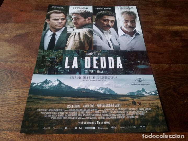 Cine: La deuda Oliver's Deal - Stephen Dorff, Alberto Ammann, Carlos Bardem - guia original alfa 2015