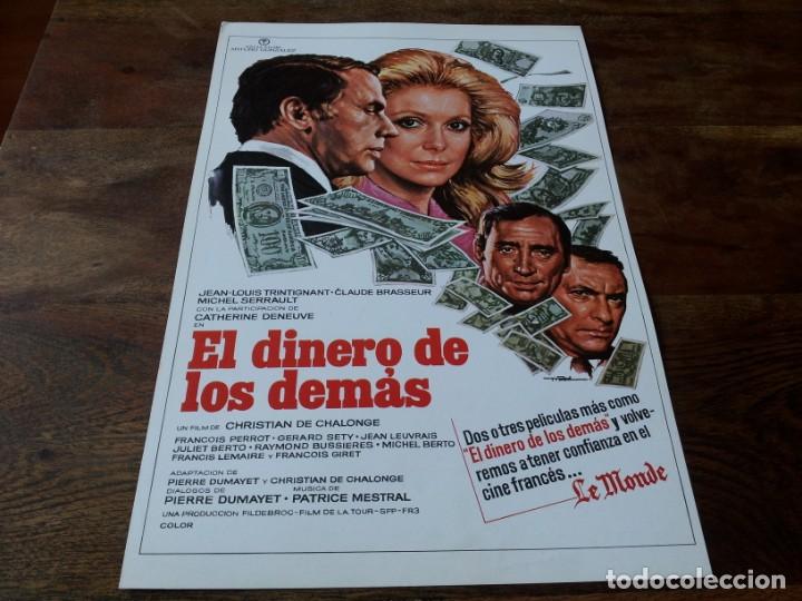 Kino: El dinero de los dem&aacute;s - jean louis trintignant, catherine deneuve - guia original regia 1979 mac