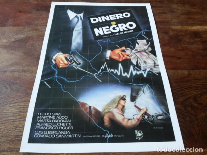 Cine: Dinero negro - pedro gian, martine audo, carlos benpar - guia original lauren 1984