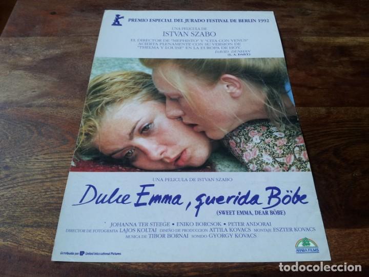 Cine: Dulce Emma, querida Bobe - Johanna ter Steege,Enik&ouml; B&ouml;rcs&ouml;k, istvan szabo - guia original u.i.p 1992