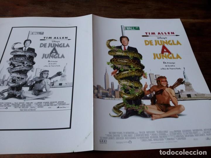 Cine: De jungla a jungla - Tim Allen, Martin Short, Lolita Davidovich - guia original disney 1997
