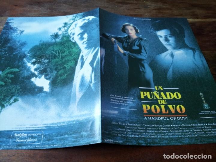 Cin&eacute;ma: Un pu&ntilde;ado de polvo - James Wilby,Kristin Scott Thomas,Anjelica Huston - guia original surffilms 1987