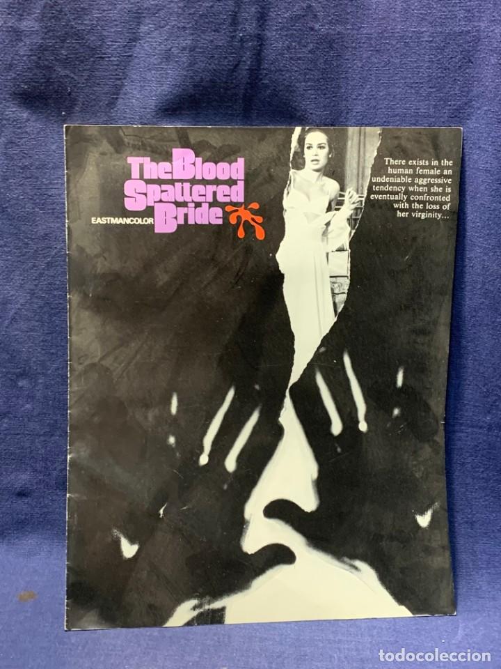 Cinema: THE BLOOD SPATTERED BRIDE MORGANA FILMS PELICULA VICENTE ARANDA 30,5X24CMS