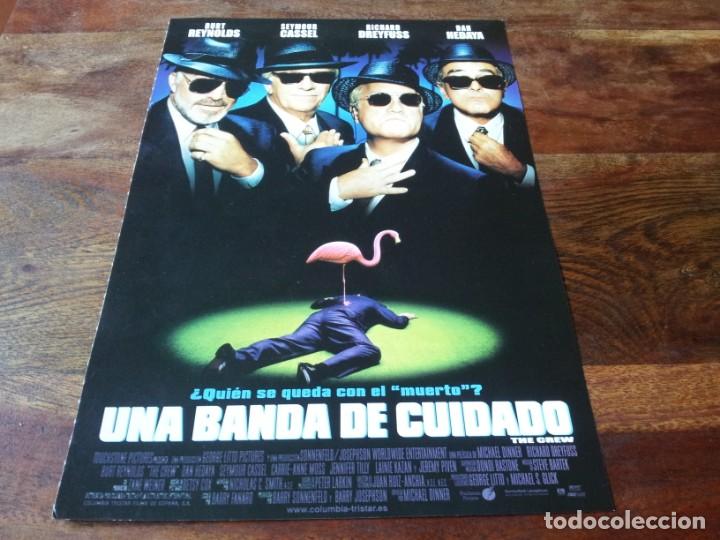 Cine: Una banda de cuidado - Burt Reynolds, Richard Dreyfuss, Dan Hedaya - guia original columbia 2000