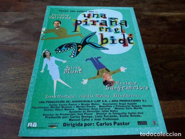 Cine: Una pira&ntilde;a en el bid&eacute; - tito valverde,silvia munt,quique san francisco - guia original columbia 1996