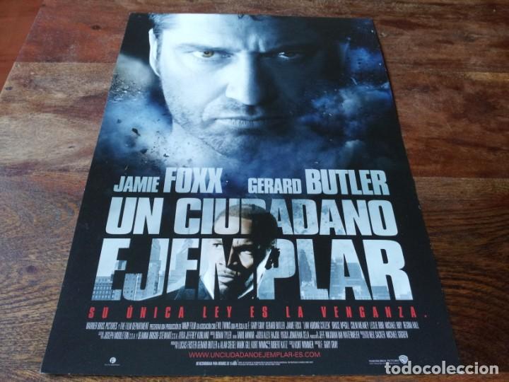 Cinema: Un ciudadano ejemplar - Gerard Butler, Jamie Foxx, Colm Meaney - guia original warner 2009