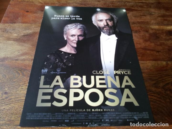 Cine: La buena esposa - Glenn Close, Jonathan Pryce, Christian Slater - guia original vertice 2017
