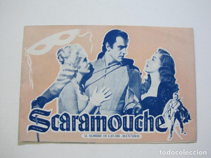 Cine: SCARAMOUCHE-EL HOMBRE DE LAS MIL AVENTURAS-GUIA PUBLICIDAD CINE-VER FOTOS-(K-963)