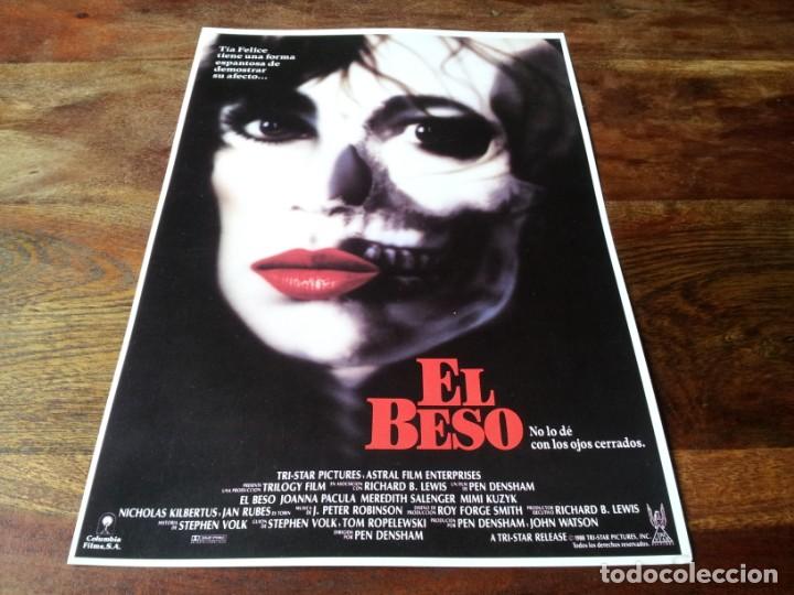 Cine: el beso - pamela collyer, joanna pacula, peter dvorsky - guia original columbia 1988