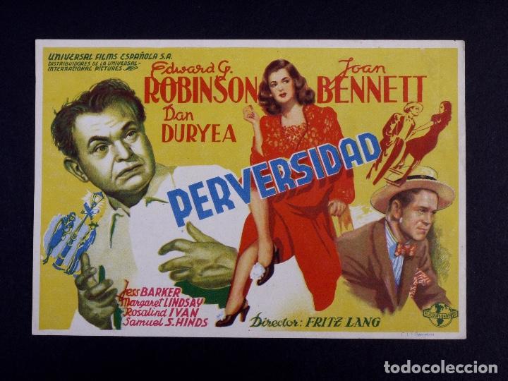 Cinema: PERVERSIDAD. CINE FILARMONICA