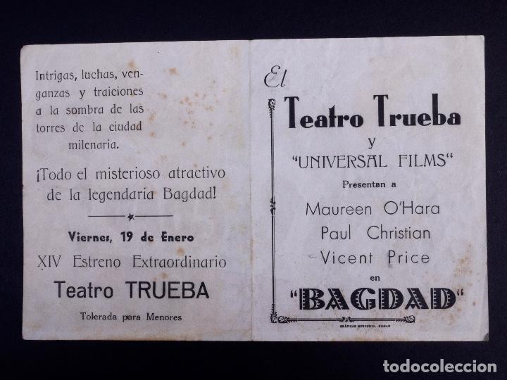 Cine: BAGDAD. TEATRO TRUEBA - Foto 2