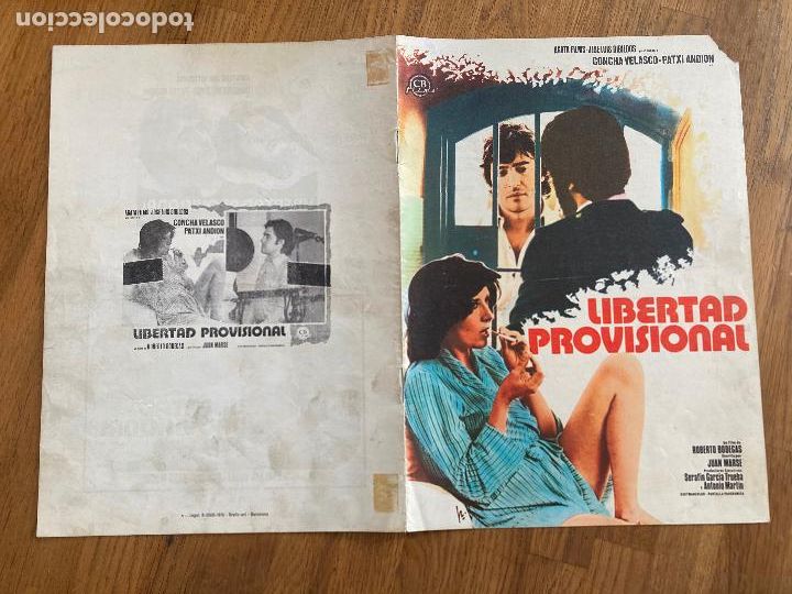 Cine: LIBERTAD PROVISIONAL - CONCHA VELASCO / PATXI ANDION - GUIA 4 HOJAS