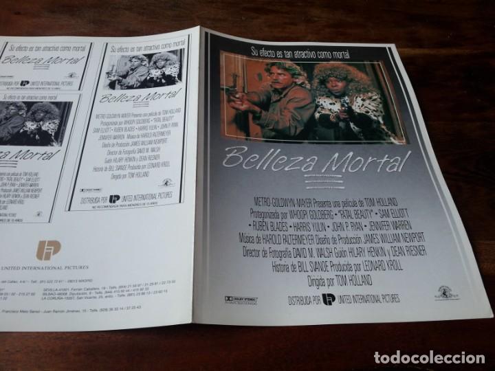 Cine: Belleza mortal - Whoopi Goldberg, Sam Elliott, Rub&eacute;n Blades - guia original u.i.p 1987