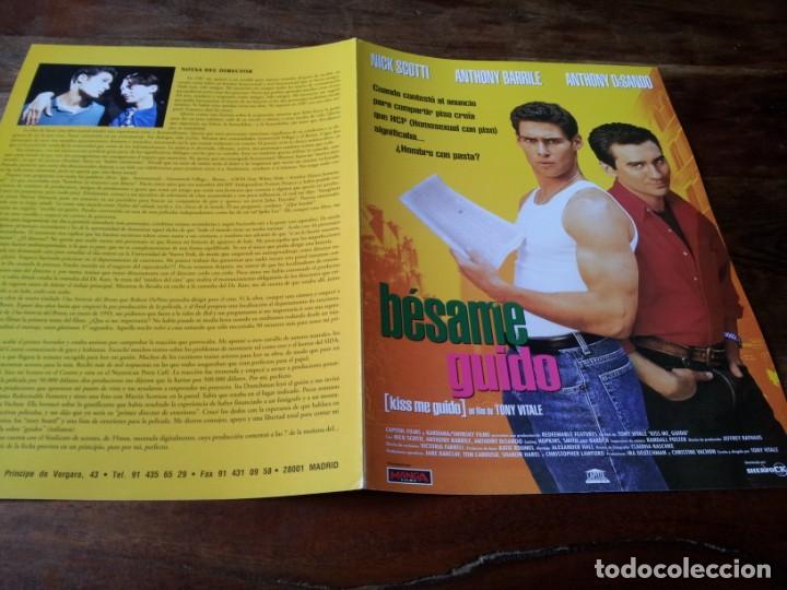Cine: B&eacute;same Guido - Nick Scotti, Anthony Barrile, Anthony DeSando - guia original manga 1997