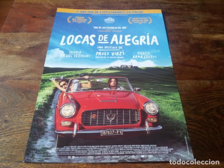 Cin&eacute;ma: Locas de alegr&iacute;a - Valeria Bruni Tedeschi, Anna Galiena, paolo virzi - guia original caramel 2016